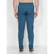 5 - John Ally Men's Gym & Sports Trackpant with Two Zipper Pockets,  Berlin Blue  Medium 