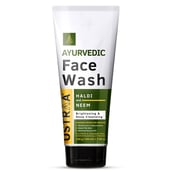 1 - Ustraa Face Wash with Haldi and Neem,  200 g  for Normal Skin 