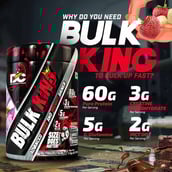 2 - Doctor'S Choice Bulk King Advanced Mass and Weight Gainer,  4.4 lb  Strawberry Banana Milkshake 