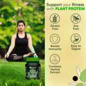 4 - Fitspire 100% Plant Protein,  Chocolate  2 Piece(s)/Pack 