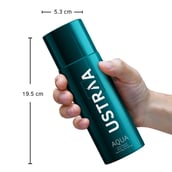 8 - Ustraa Deodorant Body Spray for Men, 150 ml Aqua (Pack of 3)