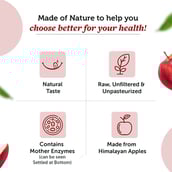 3 - Neuherbs Apple Cider Vinegar with Mother Unfiltered for Weight Loss,  0.350 L  Unflavoured