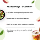 5 - Neuherbs Apple Cider Vinegar for Weight Loss, 0.350 L Unflavoured