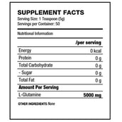 4 - QNT L-Glutamine 5000, 0.55 lb Unflavoured