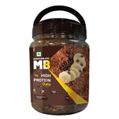 11 - MuscleBlaze High Protein Oats (Jar Pack),  1 kg  Dark Chocolate 