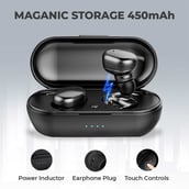 3 - TecSox TecPod Pro Earbuds,  Black 