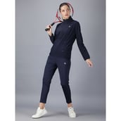 6 - John Ally Winter Gym Jacket for Women, Navy Blue 2XL