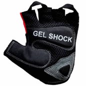 KOBO Gym Gloves (WTG-04), Red & Black Medium