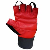 KOBO Gym Gloves (WTG-02), Red & Black Medium