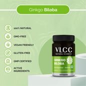 2 - VLCC Natural Sciences Ginkgo Biloba (Pack of 3),  60 capsules 