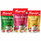 2 - Bagrrys Crunchy Beetroot Crisps, Spicy Paprika 60 g