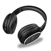 Ptron Studio Over-Ear Wireless Headphones, Black