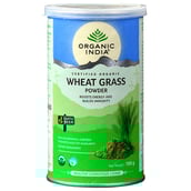 2 - Organic India Wheat Grass Powder,  100 g 