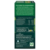 3 - Organic India Tulsi Green Tea,  25 Piece(s)/Pack  Ashwagandha 