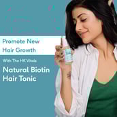 7 - HealthKart HK Vitals Biotin Hair Tonic,  50 ml  for All Hair Types