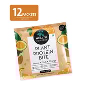 2 - Health Horizons Plant Protein Bite,  12 bar(s)  Orange with Real Dark Chocolate 