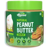 1 - Alpino Peanut Butter (Unsweetened),  0.4 kg  Natural Crunch 