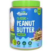 1 - Alpino Classic Peanut Butter,  1 kg  Smooth 