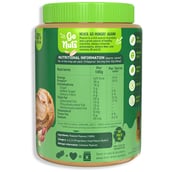 2 - Alpino Peanut Butter (Unsweetened),  1 kg  Natural Smooth 