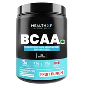 1 - HealthXP BCAA,  0.46 lb  30 Servings  Fruit Punch 