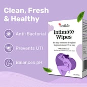 2 - andMe Intimate Wipes, Tea Tree Oil (Pack of 3) 25 Piece(s)/Pack