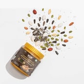 2 - Wow Life Science Superseeds Peanut Butter,  500 g  Crunchy 