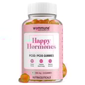 Wommune Happy Hormones PCOD PCOS, 30 gummies Unflavoured