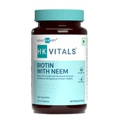 2 - HealthKart HK Vitals Biotin with Neem,  60 tablet(s)  Unflavoured 