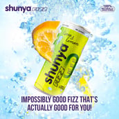 3 - Shunya Fizz, 300 ml Lime & Lemon (Pack of 12)