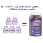 3 - Dr Wonder Sleepcur Melatonin,  30 gummies  Orange (Pack of 2) 