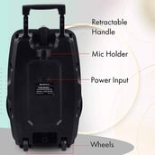 5 - Zebronics Zeb-100 Moving Monster X8L Trolley Speaker, Black