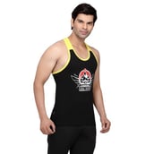 Omtex Gym Stringers,  Black Yellow  Medium 