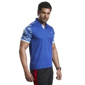 Omtex Active Wear T-Shirts - 1603,  Blue  XL 