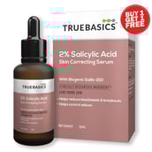 TrueBasics 2% Salicylic Acid Skin Correcting Serum with Niacinamide,  30 ml  for Acne, Acne Scars & Oil Reduction 