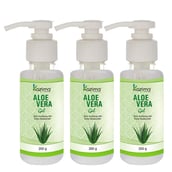 Kazima Aloe Vera Gel,  200 g  All Skin Type (Pack of 3) 
