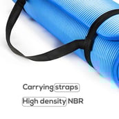 KOBO NBR Athletic Yoga Mat (AC-60),  Blue  15 mm 