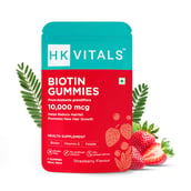 1 - HealthKart HK Vital Biotin,  7 gummies  Strawberry