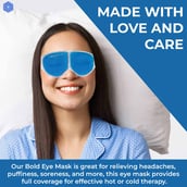 6 - BoldHealth Eye Mask with Cooling Gel,  2 Piece(s)/Pack 