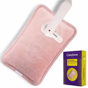 1 - Careforce Ultra-Comfort Electric Hot Water Bag Pink,  1 Piece(s)/Pack 
