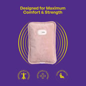 6 - Careforce Ultra-Comfort Electric Hot Water Bag Pink,  1 Piece(s)/Pack 