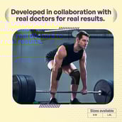 5 - Careforce Knee Cap for Men,  Black  Medium 