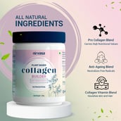 4 - Nirvasa Plant Based Collagen Builder,  250 g  Berry Orange (Pack of 3) 