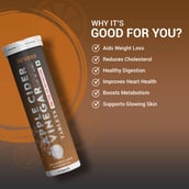 4 - Nirvasa Apple Cider Vinegar with Mother,  15 tablet(s)  Apple Burst (Pack of 5) 