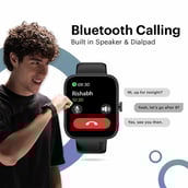 1 - Noise ColorFit Pulse Buzz Smartwatch,  Electric Blue  Free Size 