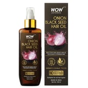 1 - WOW Skin Science Onion Black Seed Hair Oil,  150 ml  for All Hair Types 