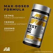 1 - MuscleTech Test HD Elite,  60 veggie capsule(s)  Unflavoured 