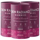 1 - Nirvasa Skin Radiance,  60 gummies  Orange ((Pack of 3) 