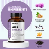 4 - Nirvasa Milk Thistle (Pack of 6), 60 tablet(s)