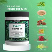 2 - Nirvasa Plant Protein,  0.88 lb  Raw Chocolate 