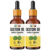 1 - Organix Mantra Castor Oil,  30 ml  Cold Pressed Oil (Pack of 2) 